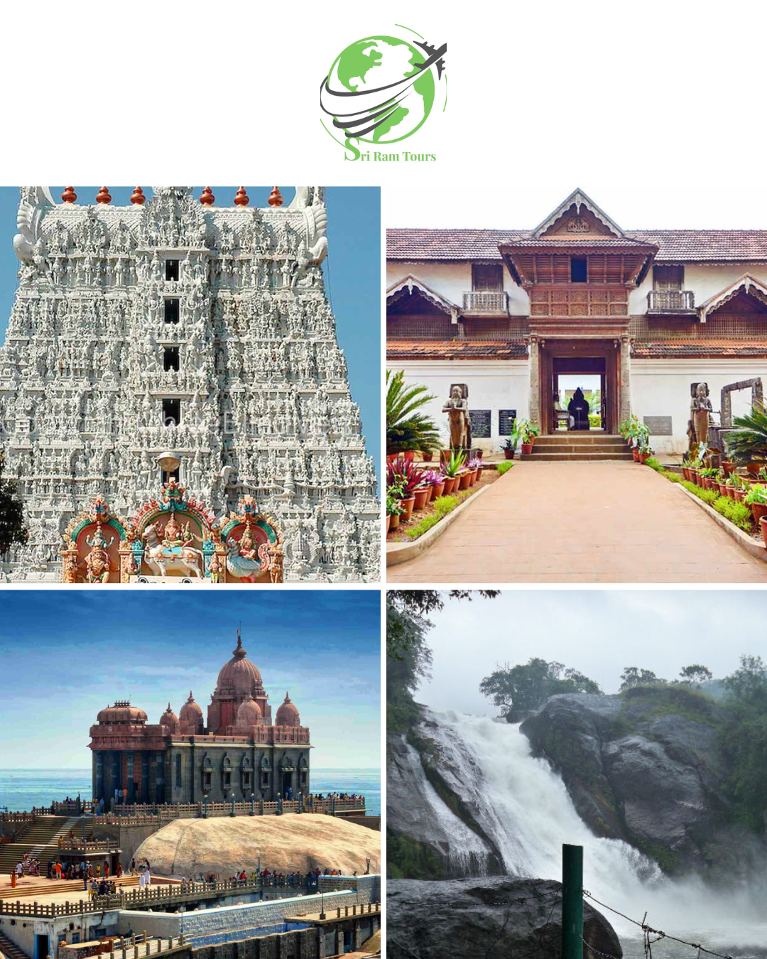 Kanyankumari & Kerala Package